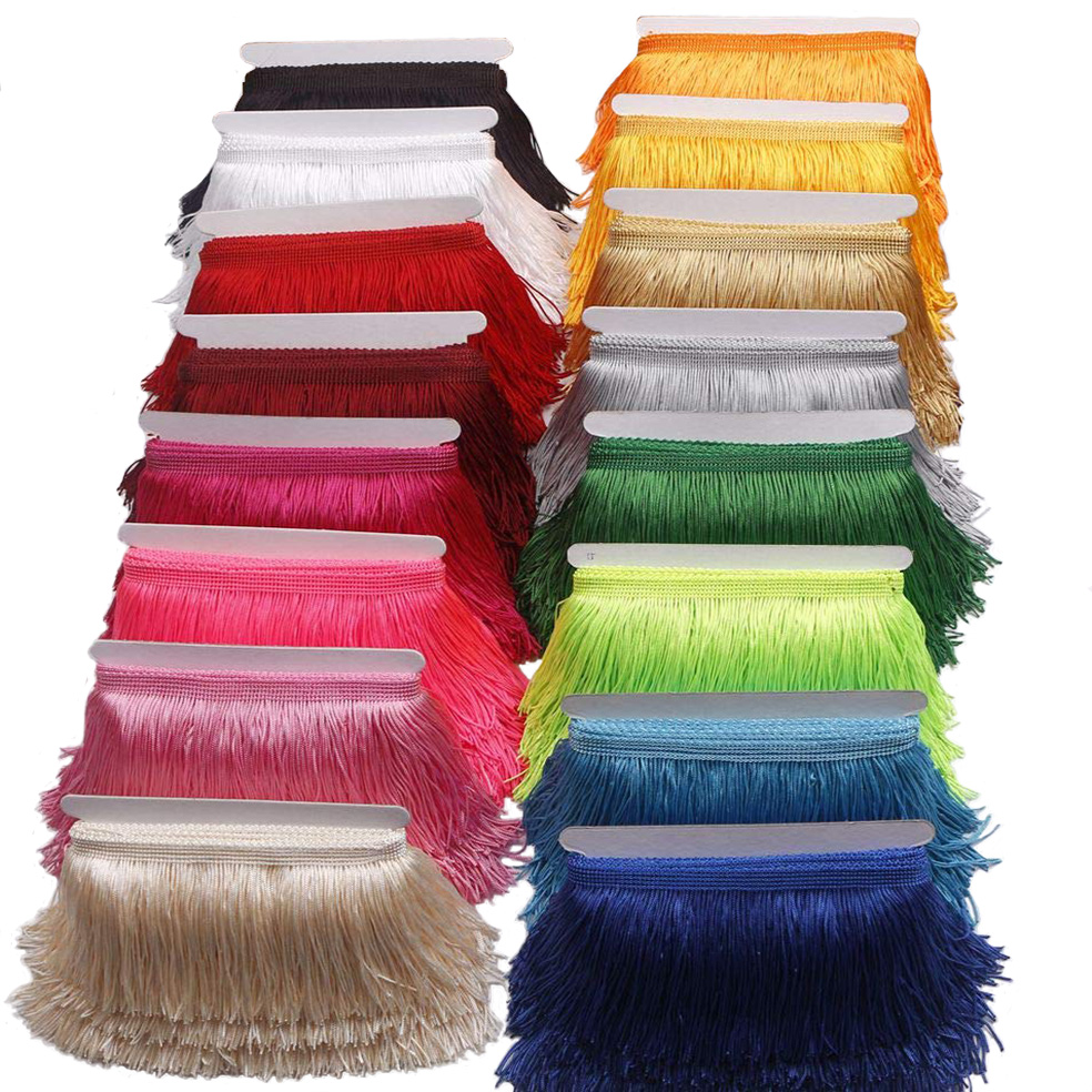 Fringe Ribbon Sewing - 10 Thước 15Cm Dài Tua Rua