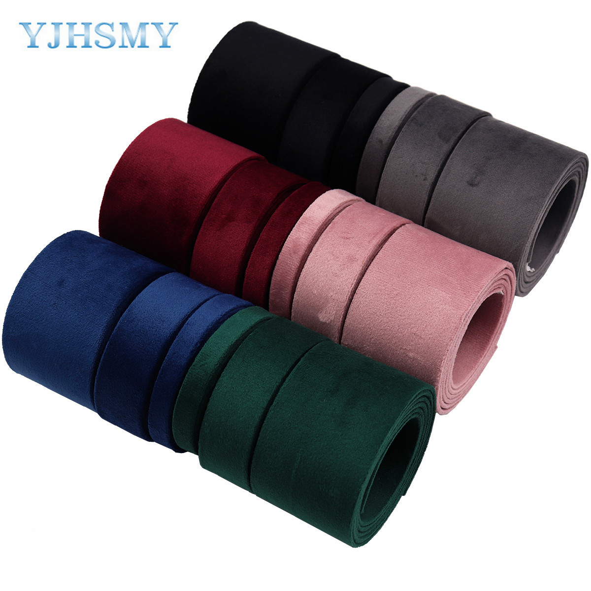 Velvet Ribbon Roll - Ruy Băng Nhung 2 Mặt Vải
