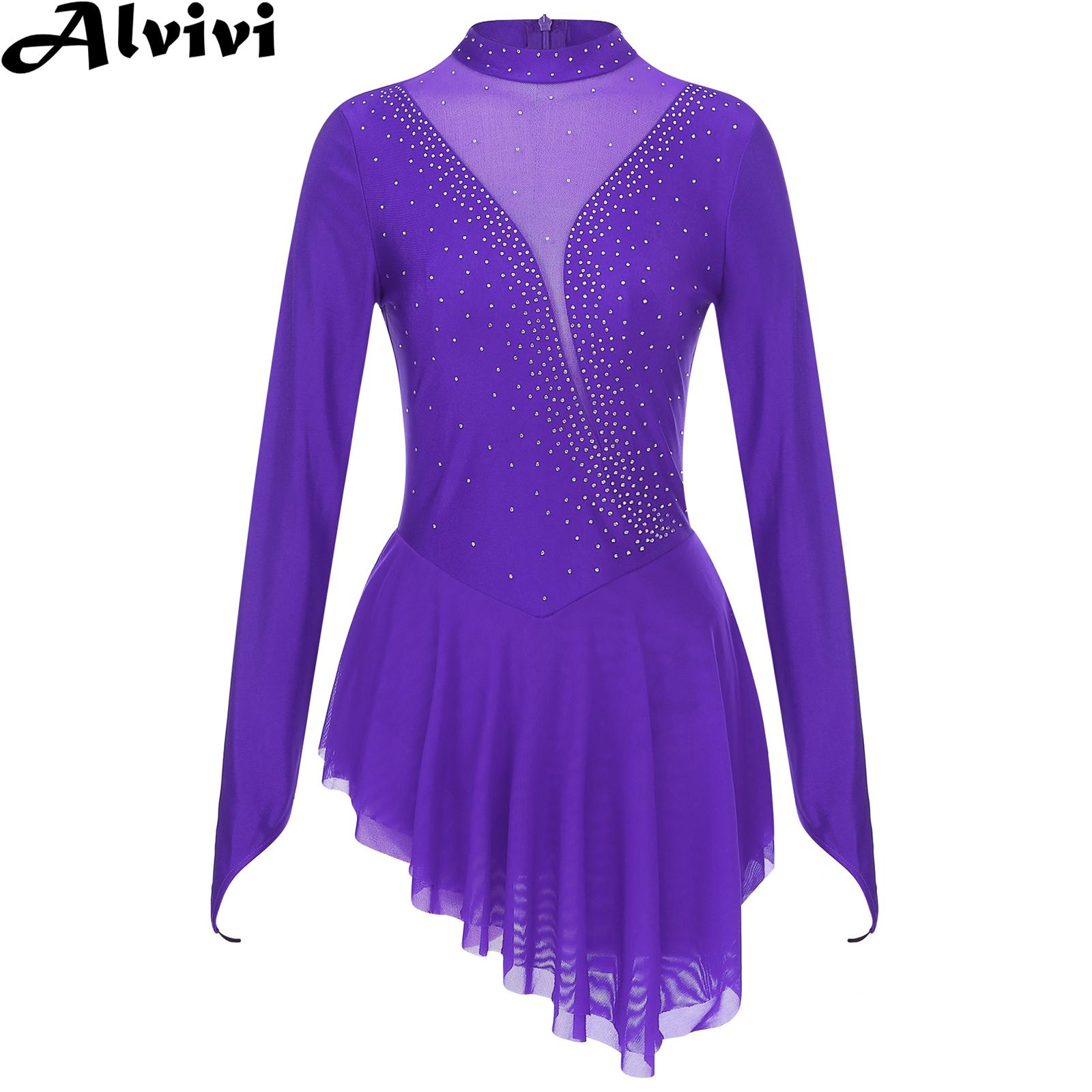 Rhinestone Banding Trim - Women Figure Ice Skating Gymnastics Leotard