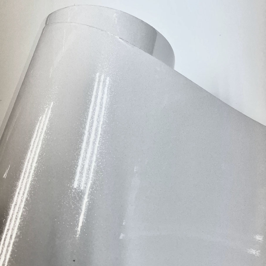 Glitter Vinyl Roll - 50cm*600cm High Glossy White Glitter Diamond