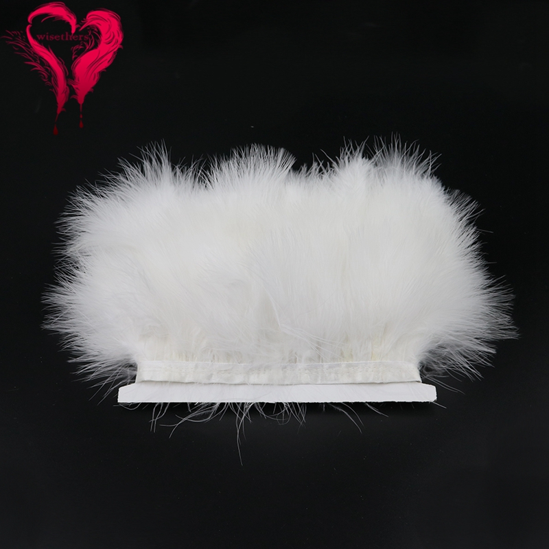 1 Mét Lạ Mắt Nỉ Mềm Nhuộm Nhiề - đánh giá và giá Feather Trim Marabou