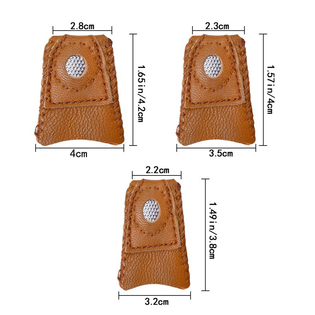 1Pcs Premium Sheepskin Thimble - đánh giá và giá Embroidery Craft