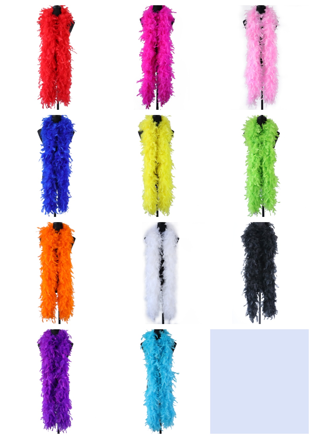 2m 90g Turkey Feather Boa Mara - đánh giá và giá Feather Trim Marabou