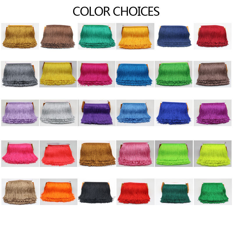 10 Thước 15Cm Dài Tua Rua Tua  - đánh giá và giá Fringe Ribbon Sewing