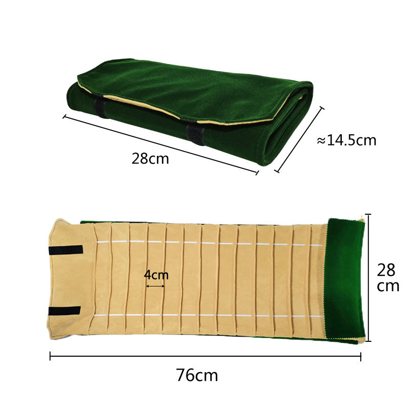 Velvet Watch Roll Bag Jewelry  - đánh giá và giá Velvet Ribbon Roll