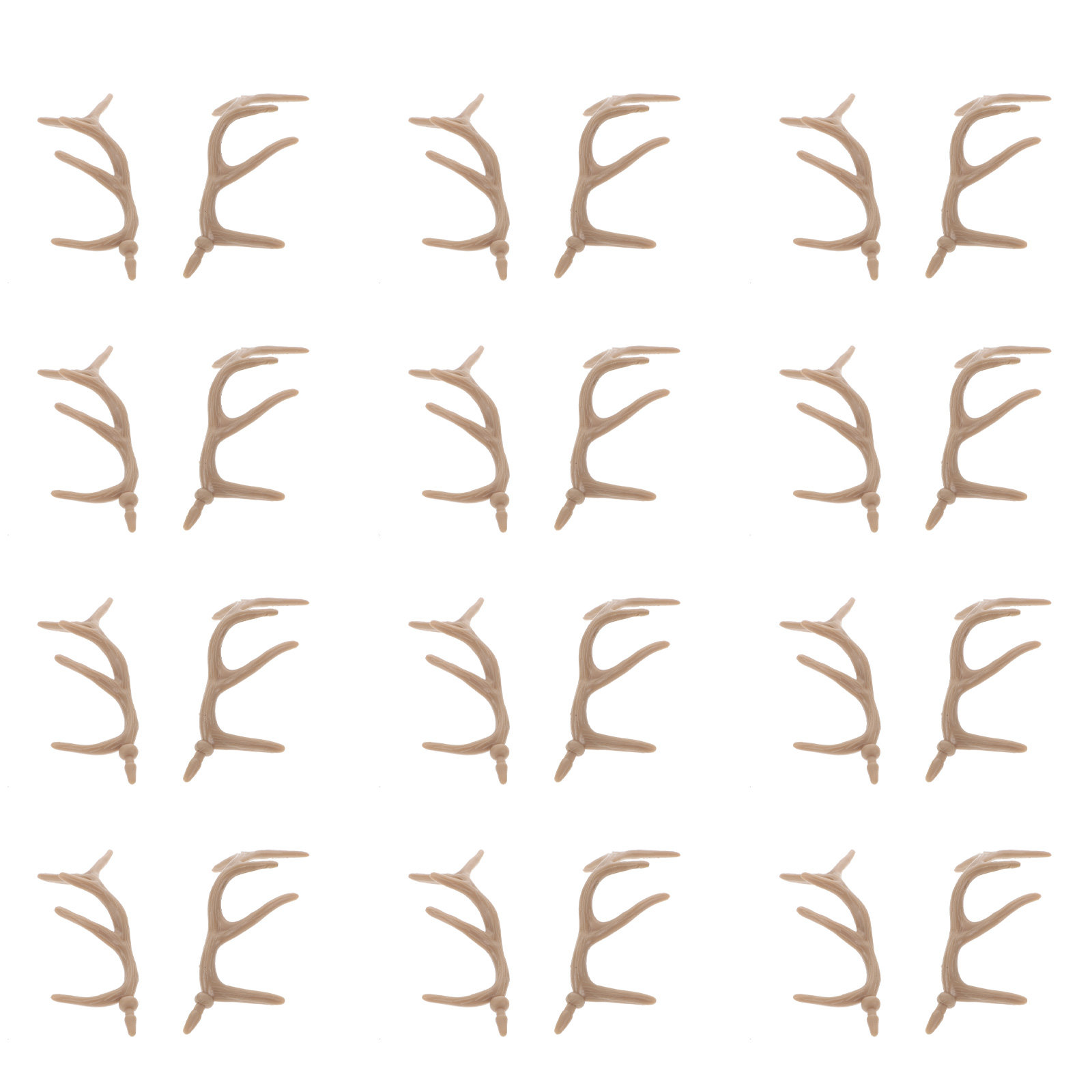 12Pairs Plastic Branch Antlers - đánh giá và giá Christmas Craft Embellishment