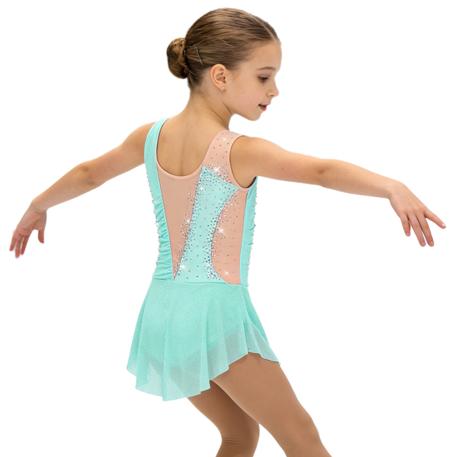 Kids Girls Figure Ice Skating  - đánh giá và giá Rhinestone Banding Trim