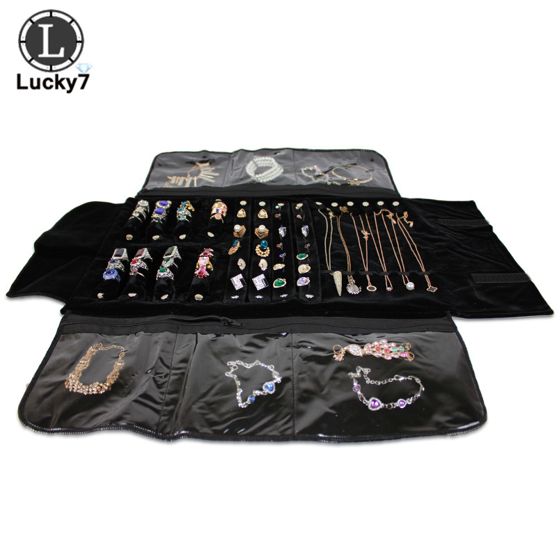Portable Zipper Velvet Jewelry - đánh giá và giá Velvet Ribbon Roll