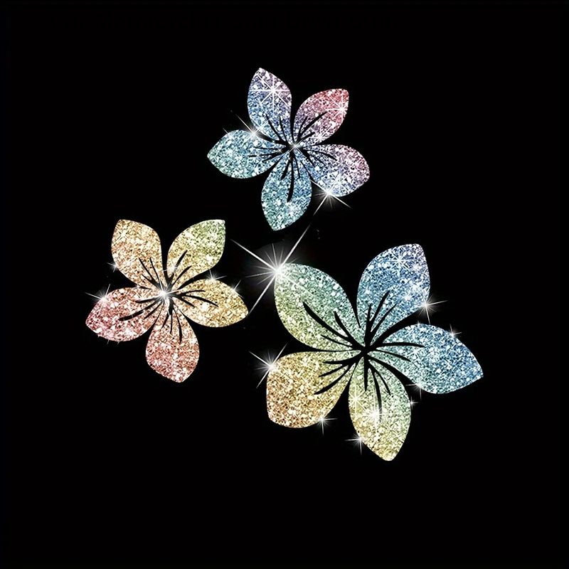 Floral Glitter Decorative Car  - đánh giá và giá Glitter Vinyl Roll