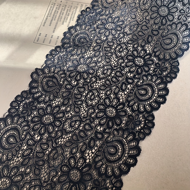 Elastic Lace Trim 8.3 Inch Bla - đánh giá và giá Guipure Lace Panel