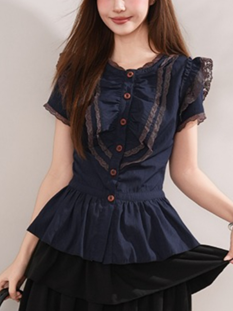 Vintage Gothic Japanese Women  - đánh giá và giá Elastic Lace Trim