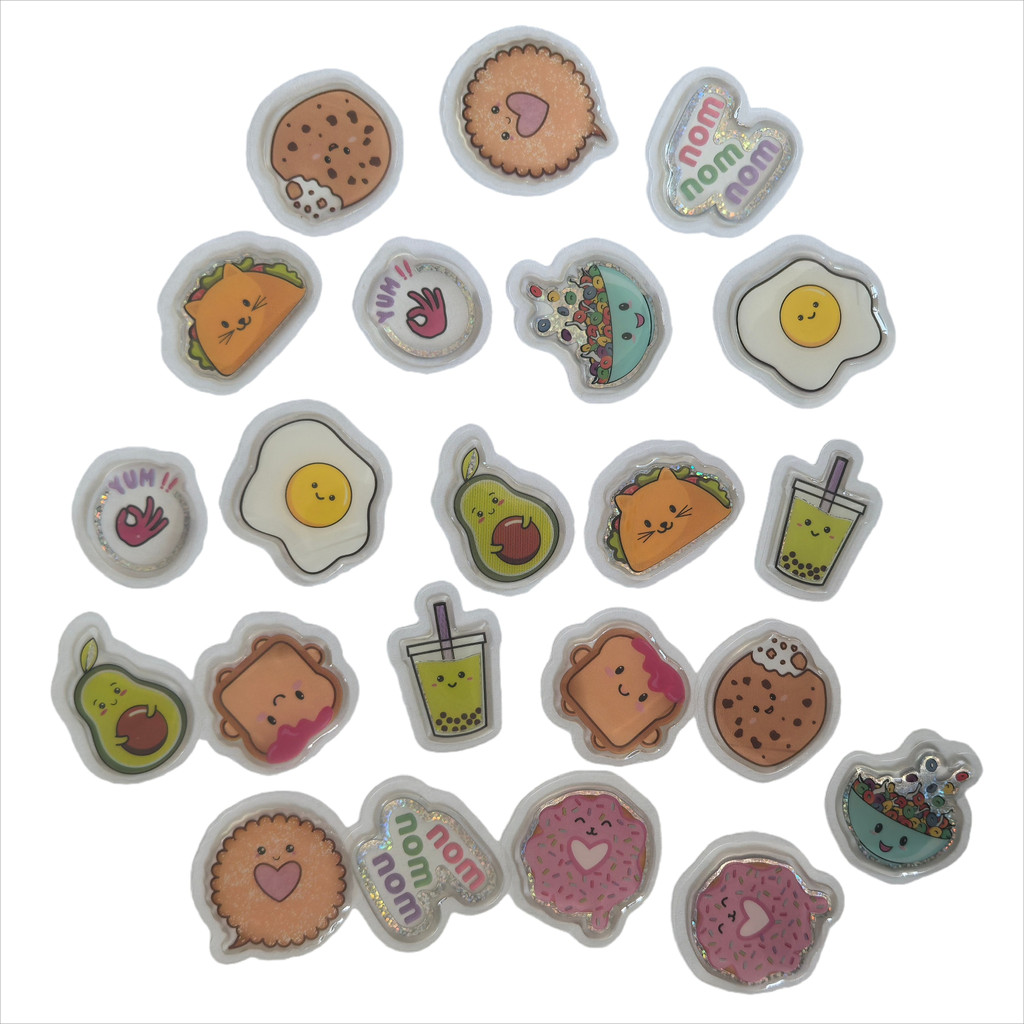 45 Pcs Adorable Epoxy Stickers - đánh giá và giá Craft Embellishment World