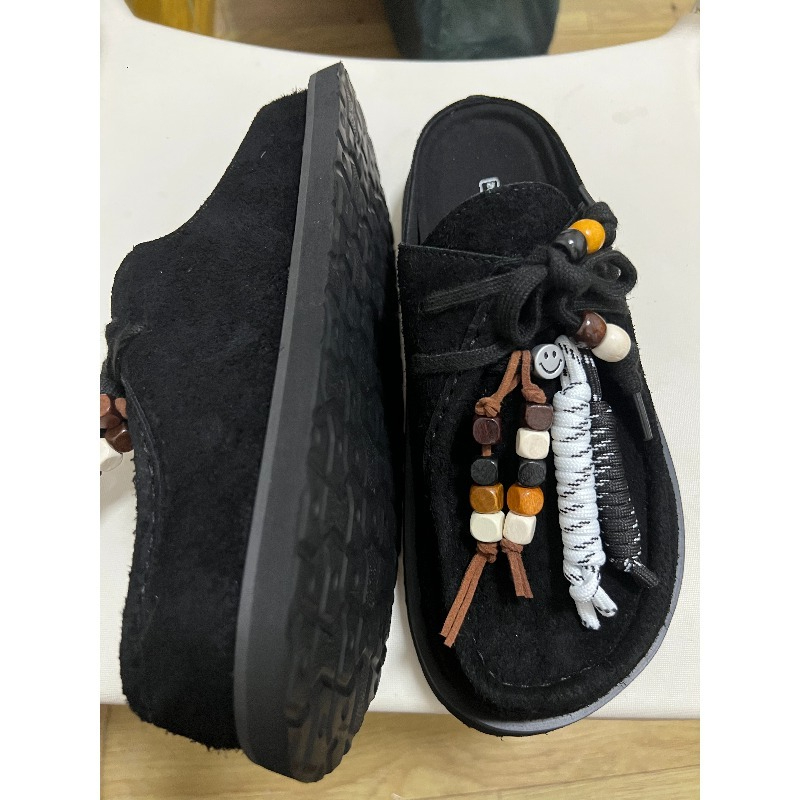 Women Men Clogs Cow Suede Leat - đánh giá và giá Guipure Lace Panel