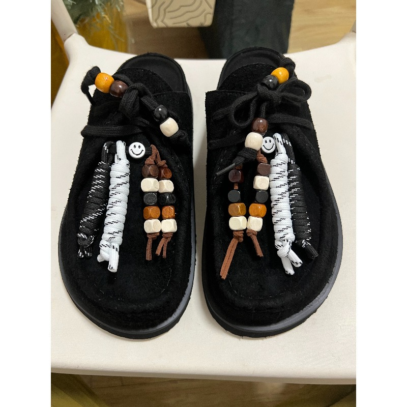 Women Men Clogs Cow Suede Leat - đánh giá và giá Guipure Lace Panel