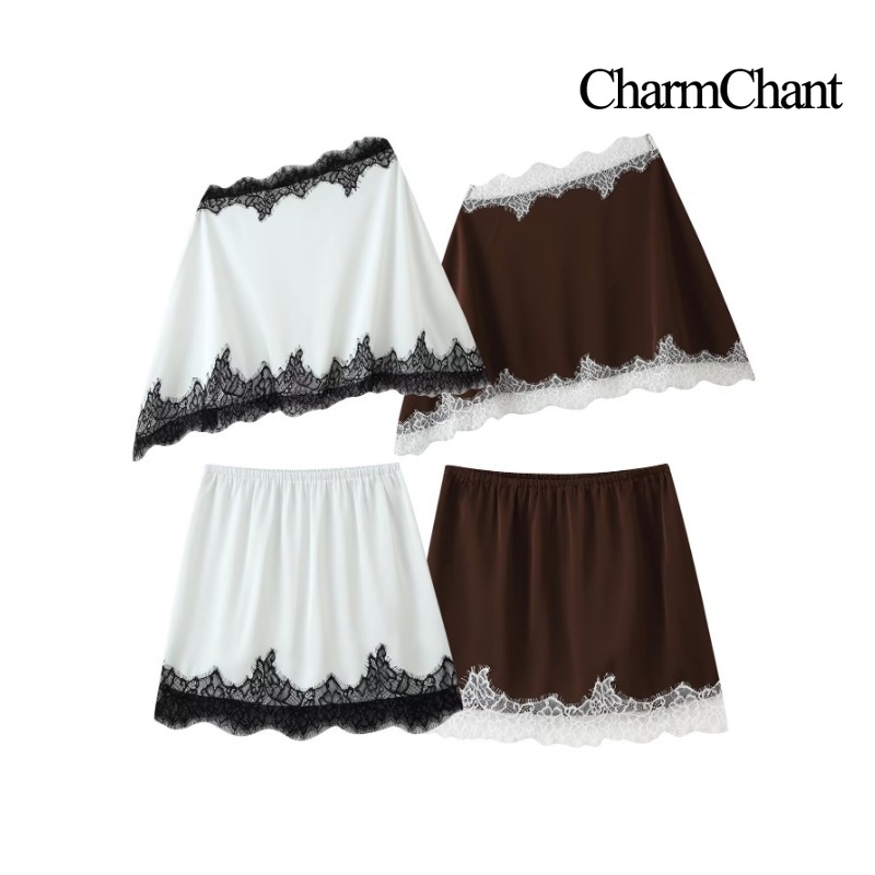CHARMCHANT Women's Satin Lace  - đánh giá và giá Elastic Lace Trim