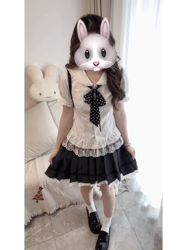 New Sweet Coquette 2 Piece Set - đánh giá và giá Elastic Lace Trim