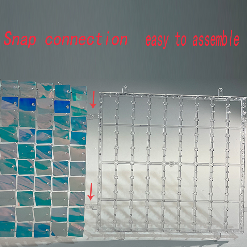10/20pcs 3D Sequins Wall Panel - đánh giá và giá Sequin Fabric Panel