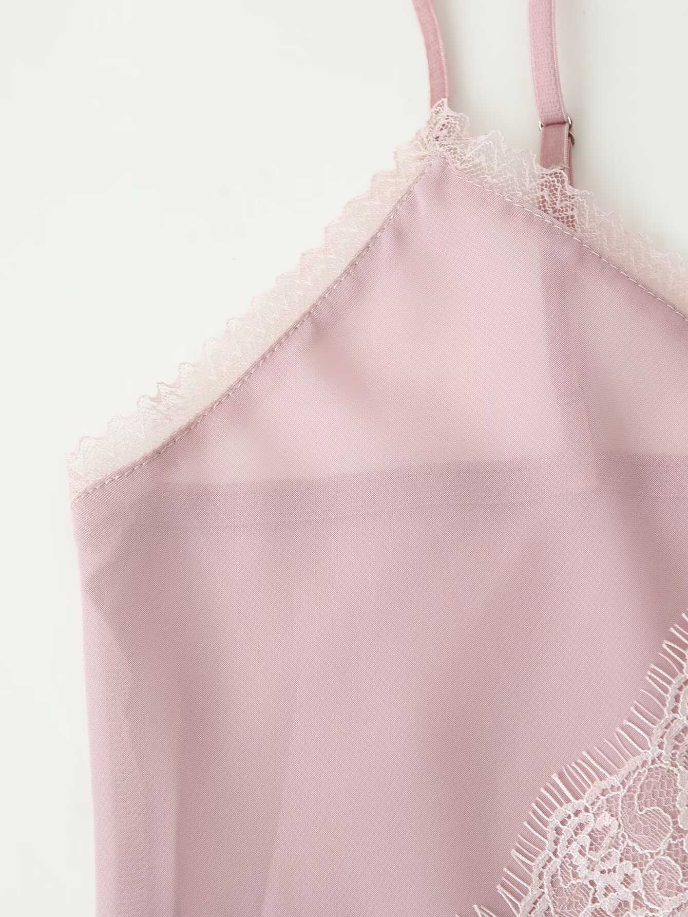 Tidalyf 2025 Women Pink Cami T - đánh giá và giá Elastic Lace Trim