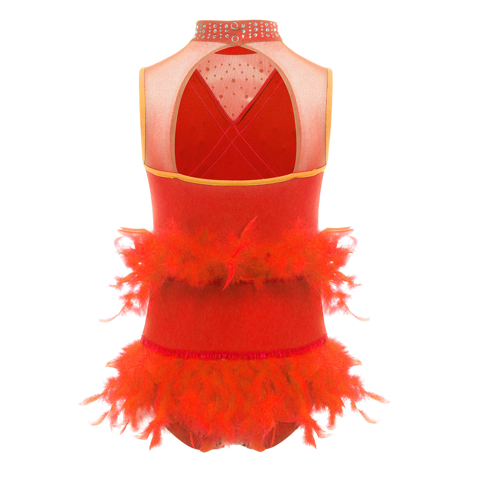 Kids Girls Latin Ballet Dance  - đánh giá và giá Rhinestone Banding Trim