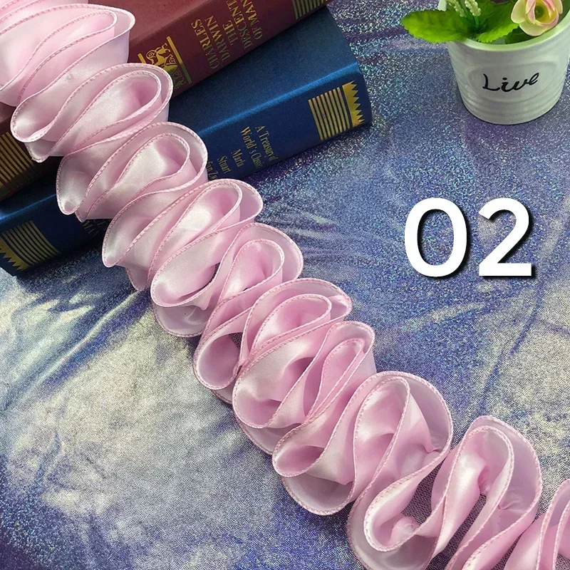 5Yards Pleated Ruffled Trim Sh - đánh giá và giá Fringe Ribbon Sewing